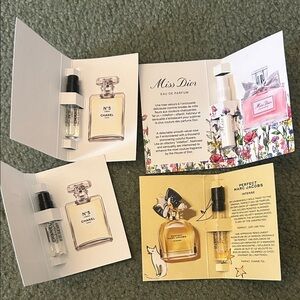CHANEL No. 5 L'Eau Perfume and other samples